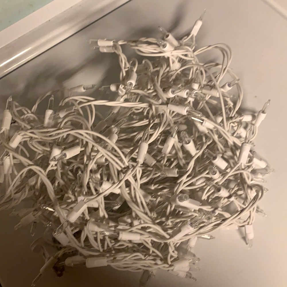 White icicle look all lites work